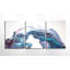 3 Piece No Frame Print on Glass-271253253