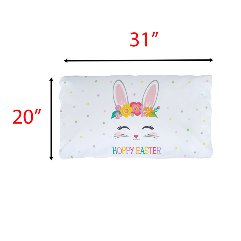  Taie d'oreiller personnalisée Beautiful Bunny, Oui