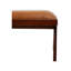 Waylan Genuine Leather Upholstered Bench