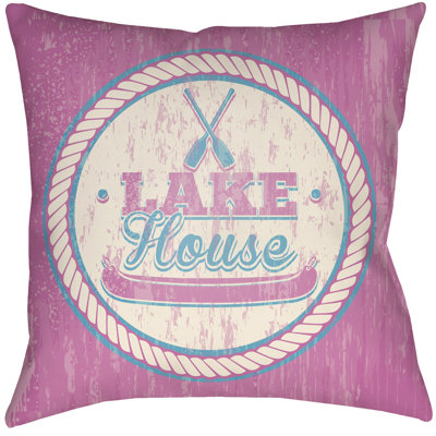 Litchfield Lake Reversible Throw Pillow