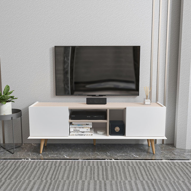 Meuble télé, Blanc