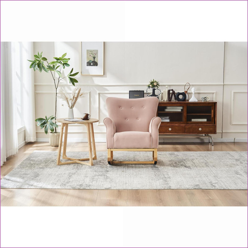 Chaise berçante Traditional Bois | Hévéa