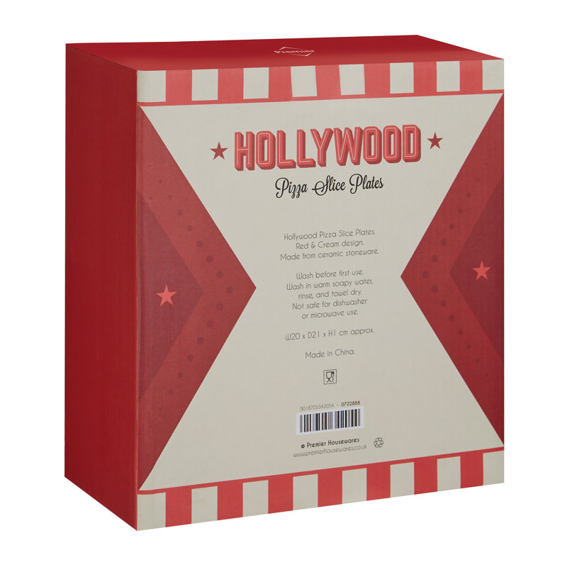 20cm Pizza Slice Plate