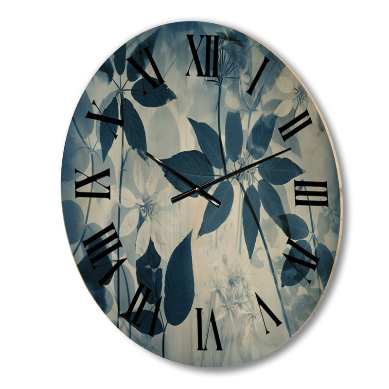 Horloge murale en bois massif, Grand