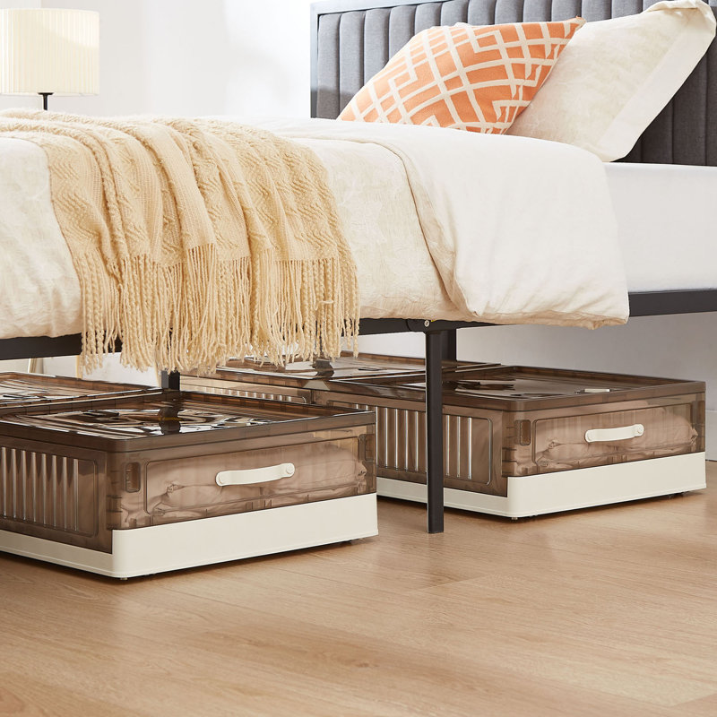 Plastic Underbed Storage Set of 2