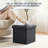 Square Upholstered 15" Inch Storage Ottoman - Set of 2-1894706968