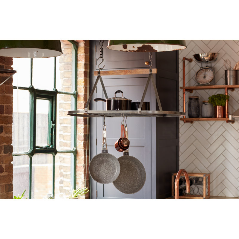 Industrial Kitchen Hanging Pot Rack