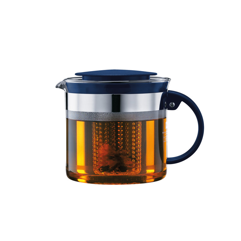 Théière sea Bistro Nouveau, 5.5" H x 7.25" lx 5.38" D