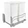 Rev-A-Shelf Double Pull Out Trash Can 50 Qt with Soft-Close