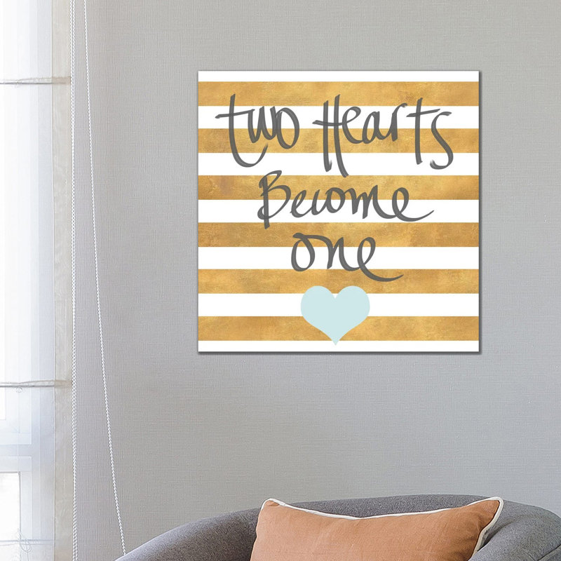 Wedding I by Sd Graphics Studio - Print on Canvas, Wrapped Canvas, 66.04 cm H x 66.04 cm W x 1.91 cm D