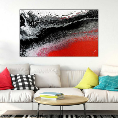 « red sea » par lawrence studios, reproduction de peinture acrylique sur toile tendue