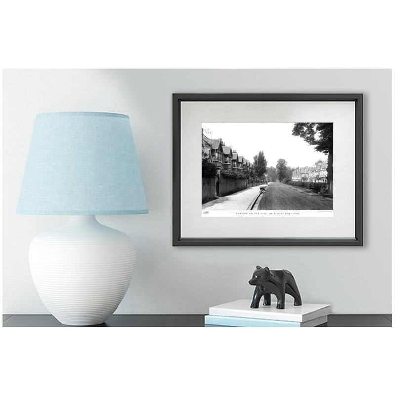 Harrow On The Hill, Sheepcote Road 1906 by Francis Frith - Single Picture Frame Print, 45cm H x 60cm W x 2.3cm D