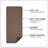Brown Ultra Thin Quick Dry Non-Slip Bathroom Runner Rug, 24X60 Inch-611921245-611921223