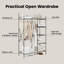 104.5cm Clothing Rack