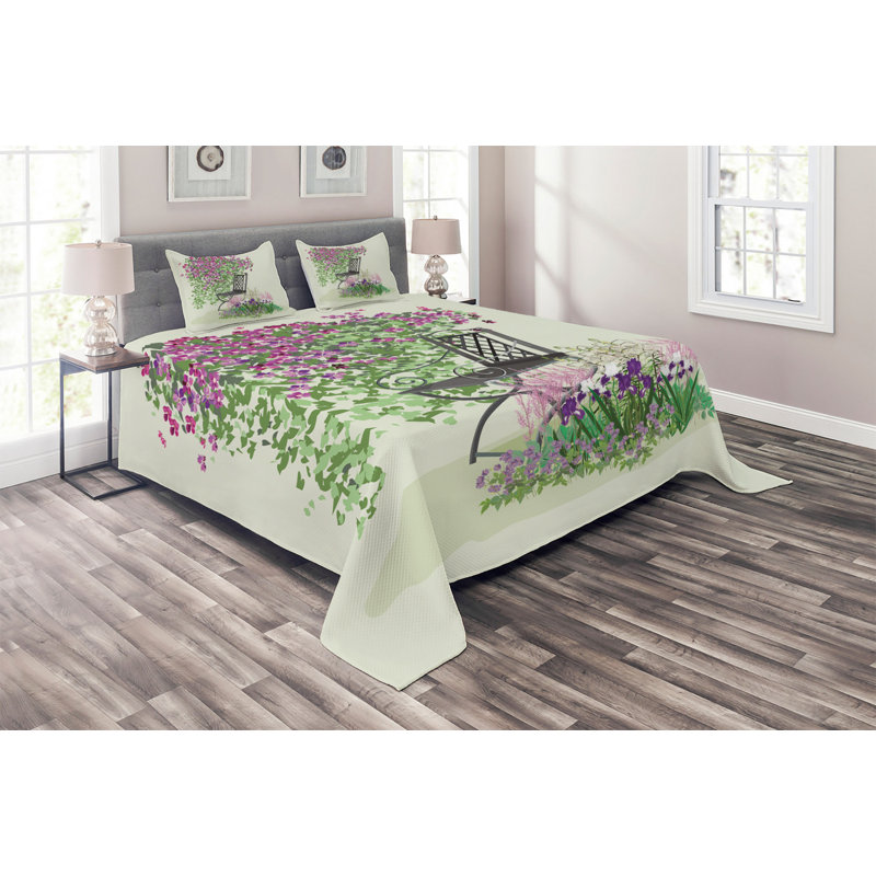 Farmhouse / Country Polyester Coverlet