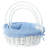 Rosalind Wheeler Wicker Decorative Basket-292127664