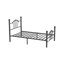 Ensemble de 2 lits plateforme en métal Amberly-1728945533