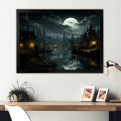 Art mural Moody Night