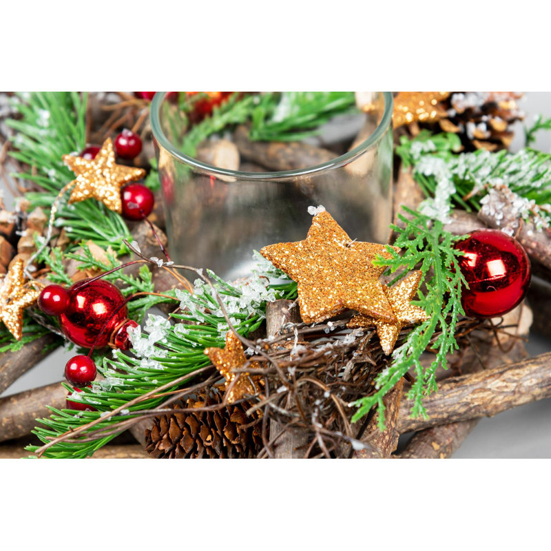 22cm PVC Holiday Shaped Ornament