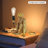 12.6" Resin  Monkey Table Light  Monkey Lighting Fixture E26 Base(Not included)