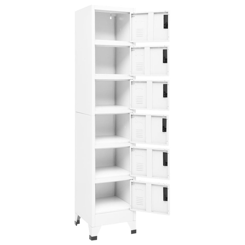 Wachtel Metal 6 Or More - Tier 38cm with Key, White