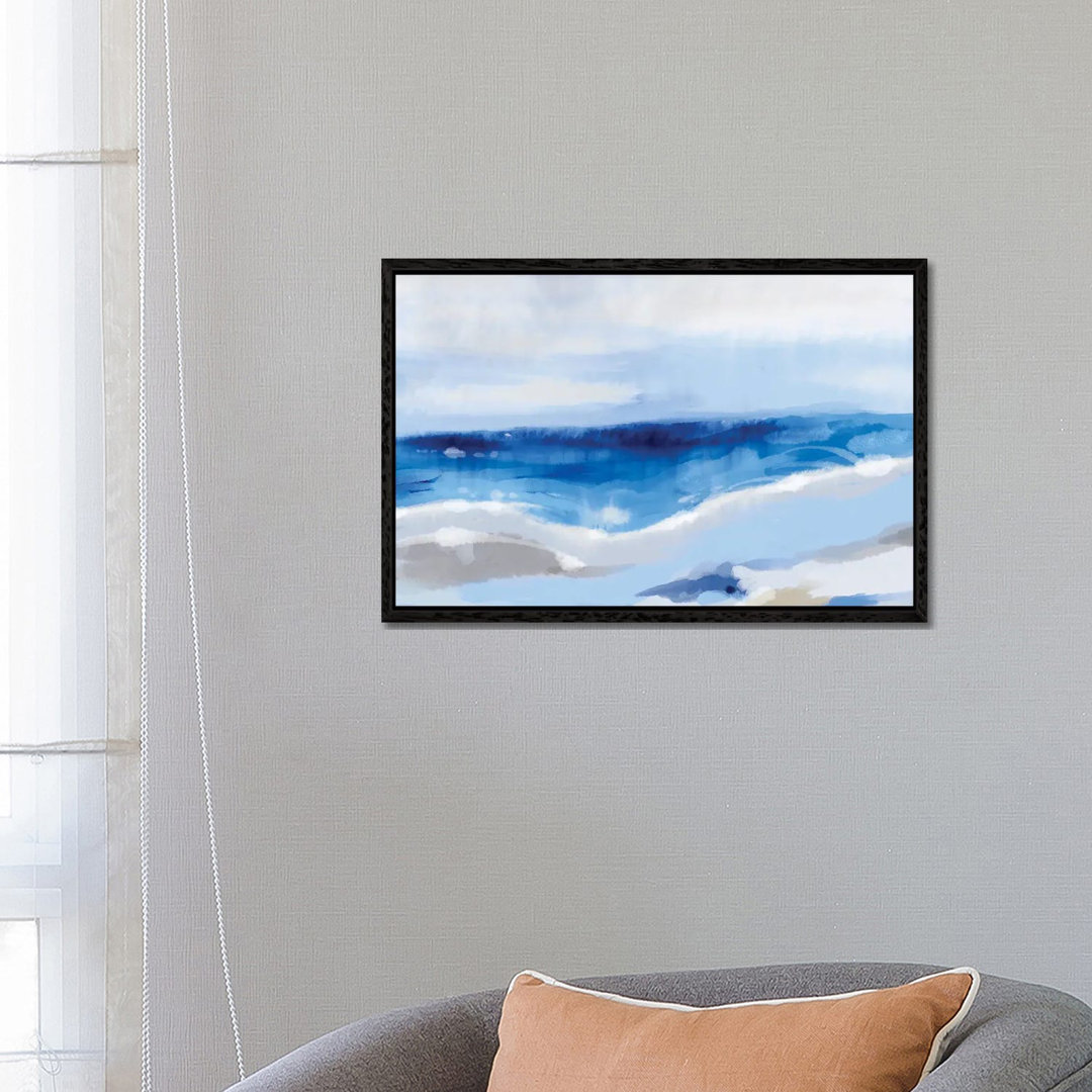 Day At The Beach, Coastal Dreams von Thomas Little - Galerie-verpackte Leinwand Giclée auf Leinwand