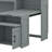  Lit escamotable simple avec garde-robe et tiroirs Earleville-108839926