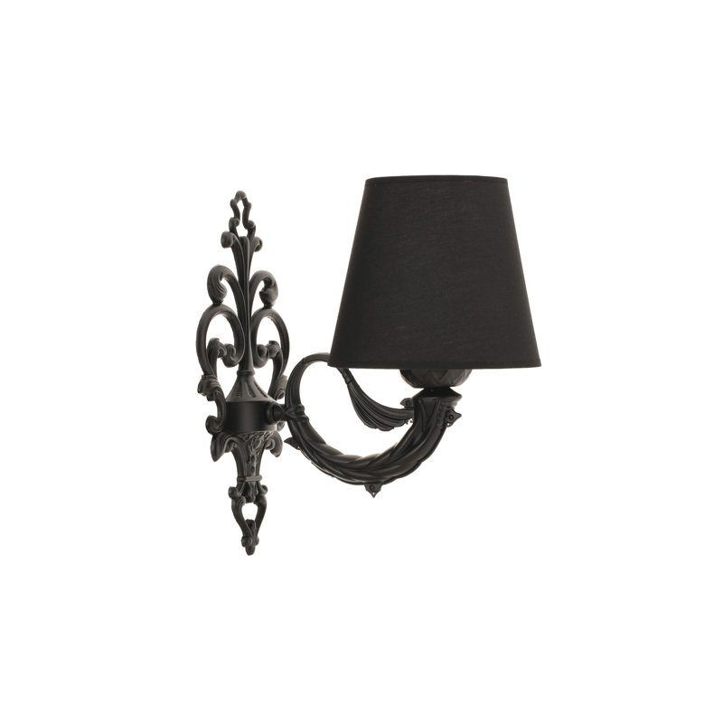 Lampe murale, Noir