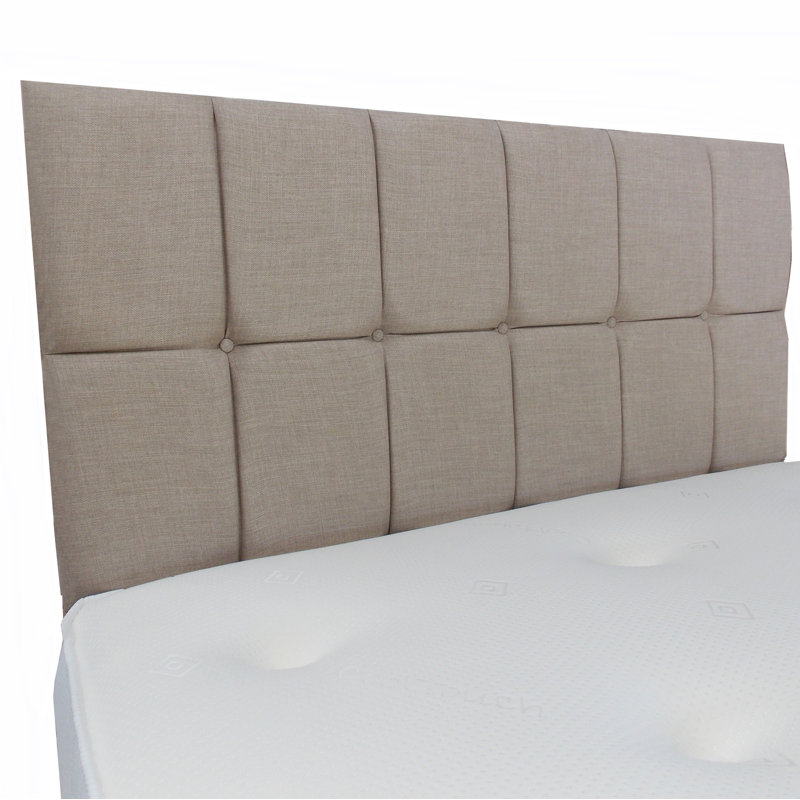 Gentner Upholstered Headboard, Purple, Small Double (4')