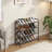 4 Tier 16 Pairs Shoe Rack Metal Shoe Shelf With Adjustable Tilt Angle-2094986439-2094912558