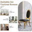 Chaise d'appoint rembourrée en argent Damarae-1945969359-1945969394