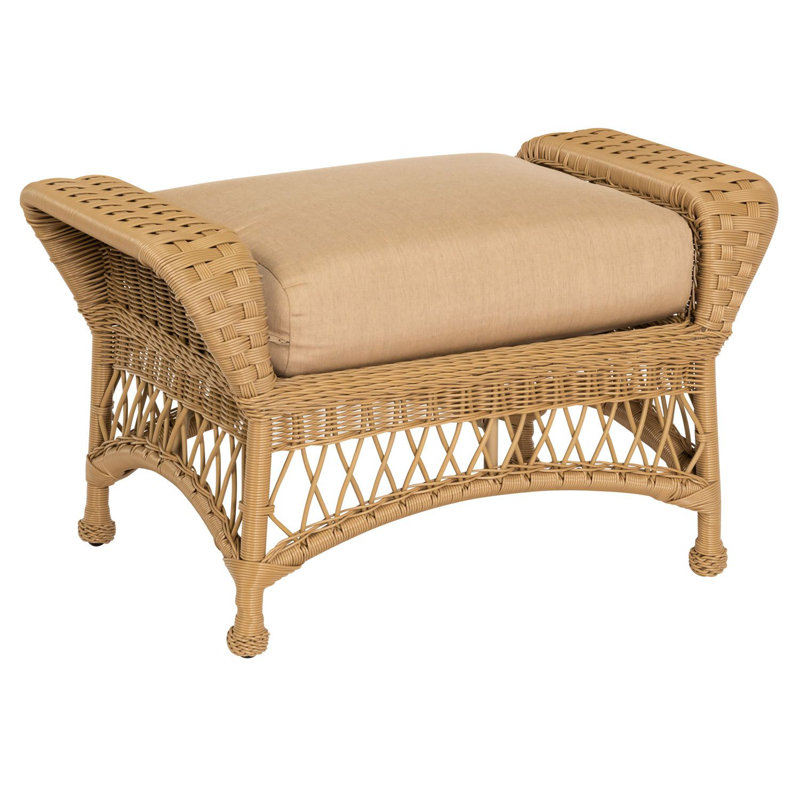 Sommerwind Outdoor Ottoman, Chartres Malt