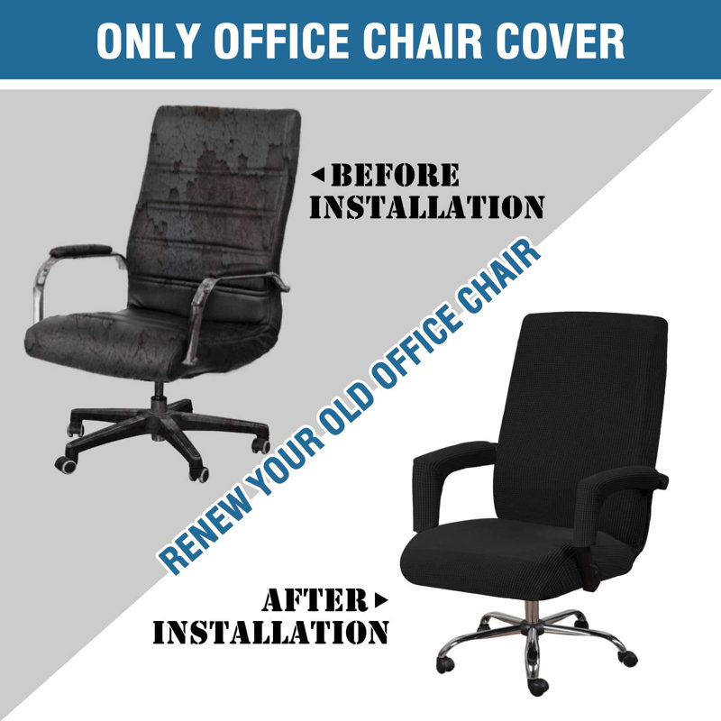 Housses pour chaises de bureau à domicile