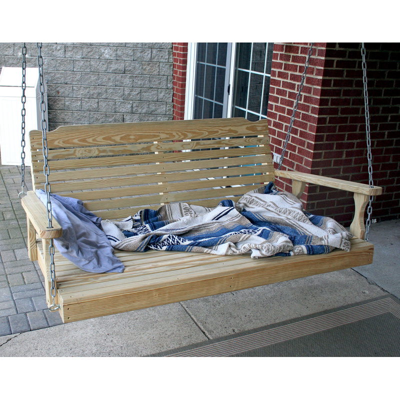 2 Person Pine Porch Swing
