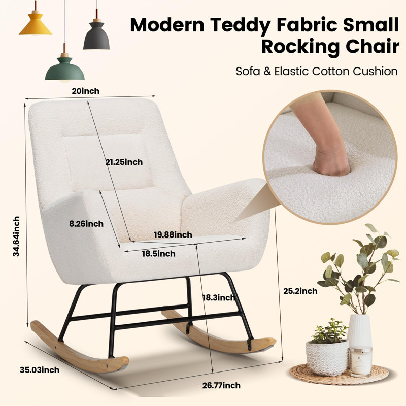 Petit fauteuil berçant Lachlainn