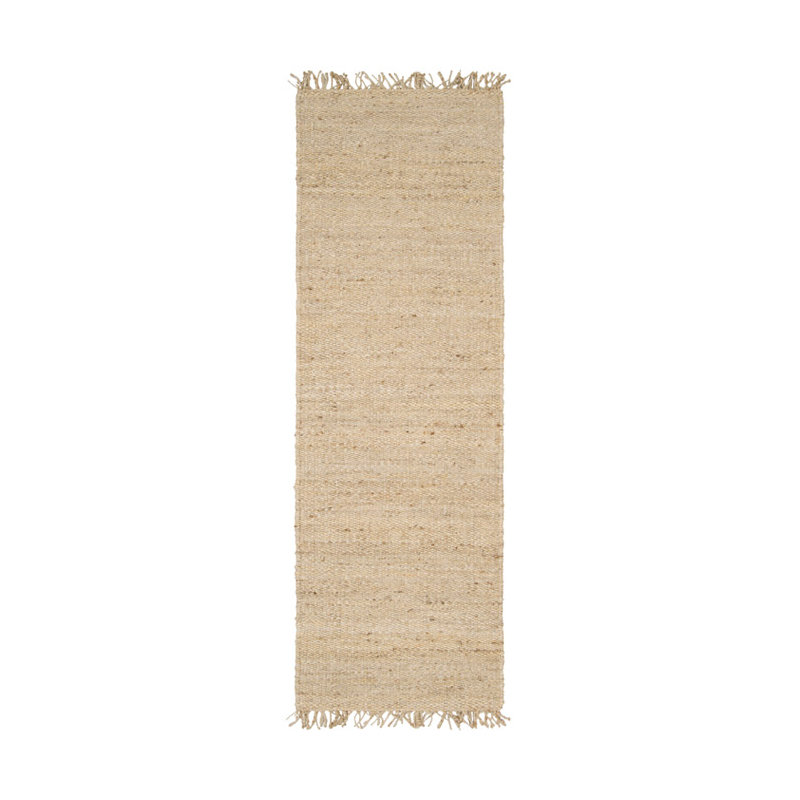 Hartselle Jute Bleached Contemporary Rug, Runner 2"6" x 7'6"