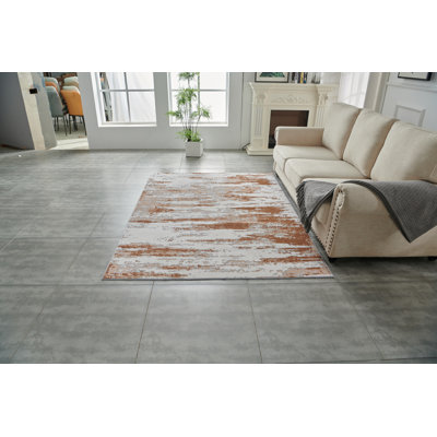 Tapis rectangulaire avec envers antidérapant