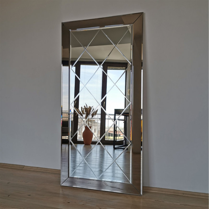 Abigail Engineered Wood Flat Mirror