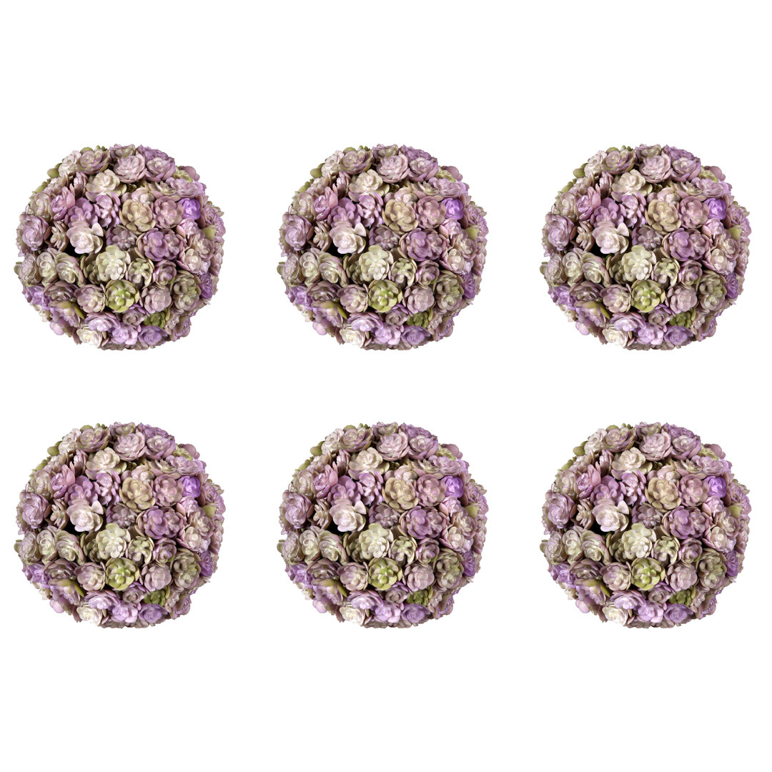 Decorative Balls Stems (Set of 6) Primrue