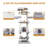 The Cloudscape Cat Condo & Climbing Tower