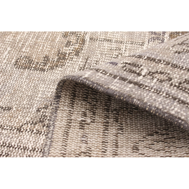 Tapis unique en laine noué à la main 5 pi 11 po x 10 pi 2 po nouvel âge Leoine
