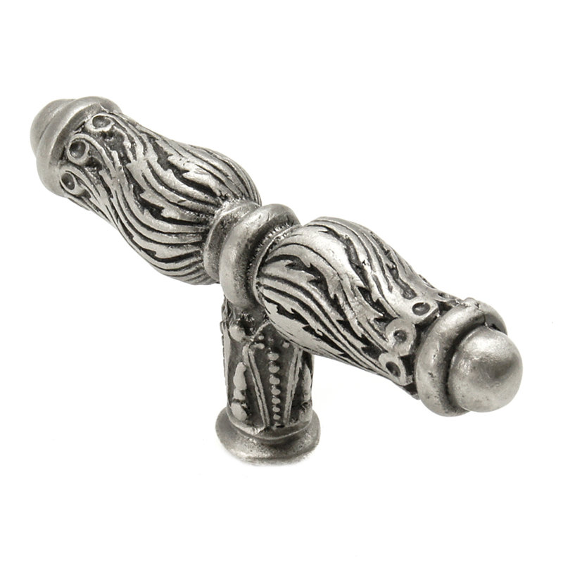 Acanthus knob with feather scroll in Oil Rub Bronze, Satin