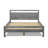 Loft Solid Wood Panel Bed-15851227-67228986