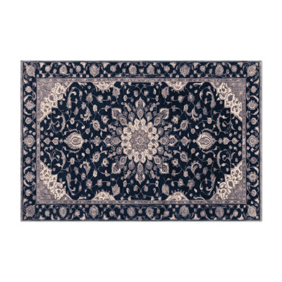 Tabriz Gray Indoor and Outdoor Area Rug