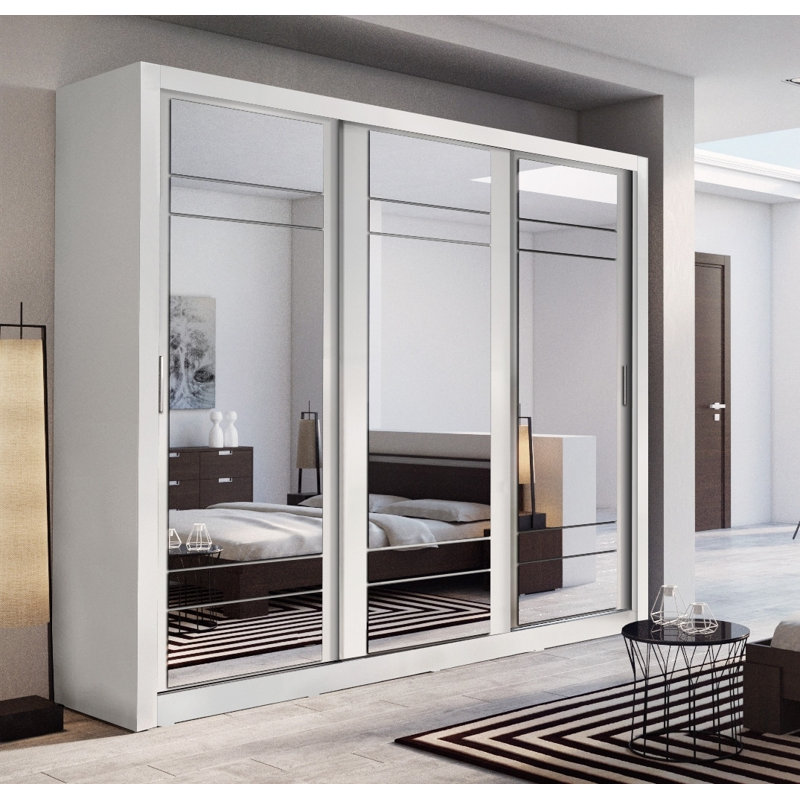 Creekbluff 3 Door Wardrobe, White
