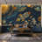 Dark Space Wallpaper Rocket Astronauts Wall Mural-497800359-497800352