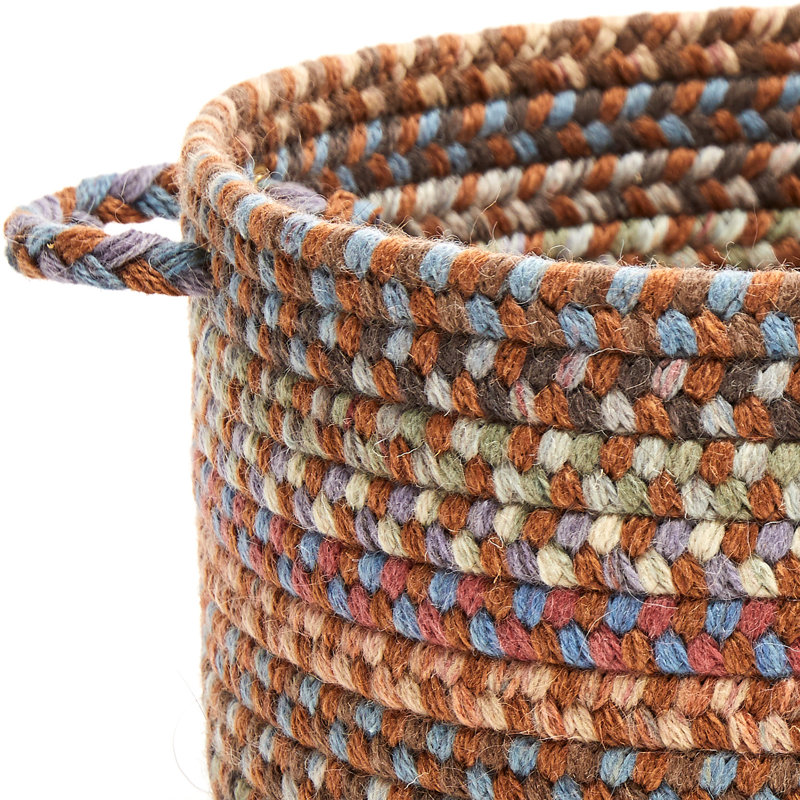 Panier en tissu Bar Harbor, H 10 po x l 14 po x P 14 po, 42 pintes, Brun pâle