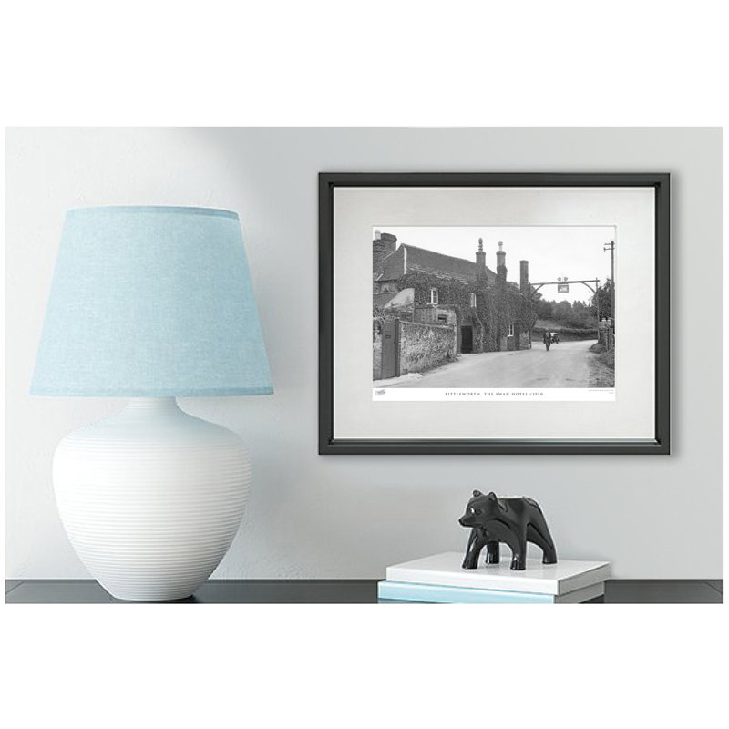 Fittleworth, The Swan Hotel C1950 by Francis Frith - Single Picture Frame Print, 60cm H x 80cm W x 2.3cm D