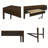 2-drawer Storage Console Table