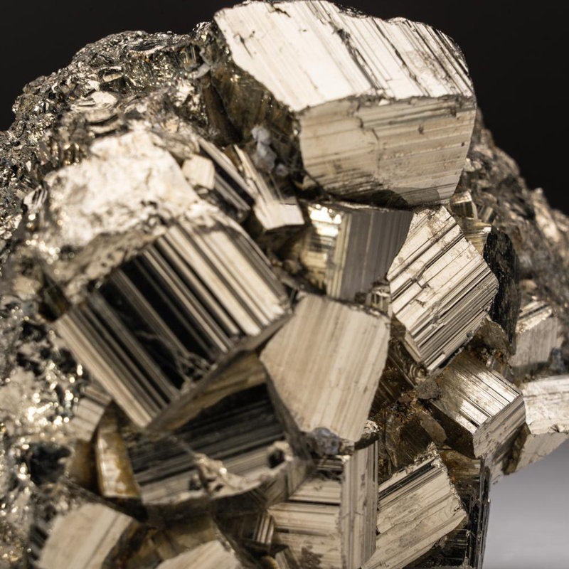 Véritable grappe de pyrite